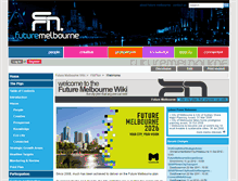 Tablet Screenshot of futuremelbourne.com.au